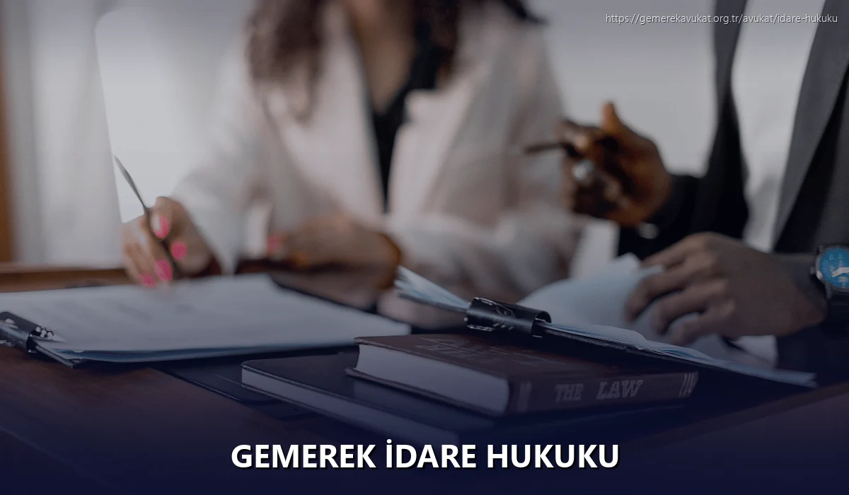 Gemerek İdare Hukuku