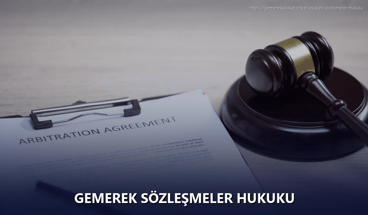 Gemerek Sözleşmeler Hukuku