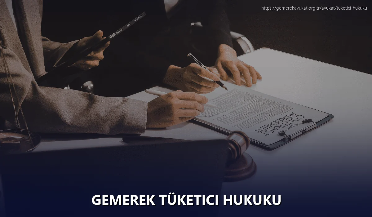 Gemerek Tüketici Hukuku